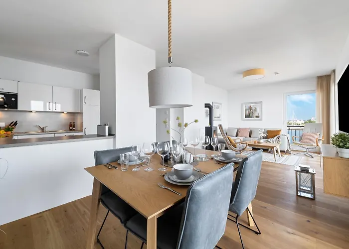 Ocean Dream- 2 Og, Balkon, Ostseeblick, Kamin * Olpenitz