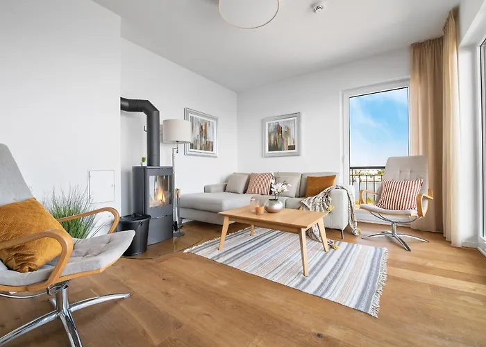 Ocean Dream- 2 Og, Balkon, Ostseeblick, Kamin * Olpenitz