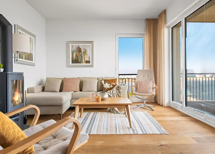 Ocean Dream- 2 Og, Balkon, Ostseeblick, Kamin Apartamento